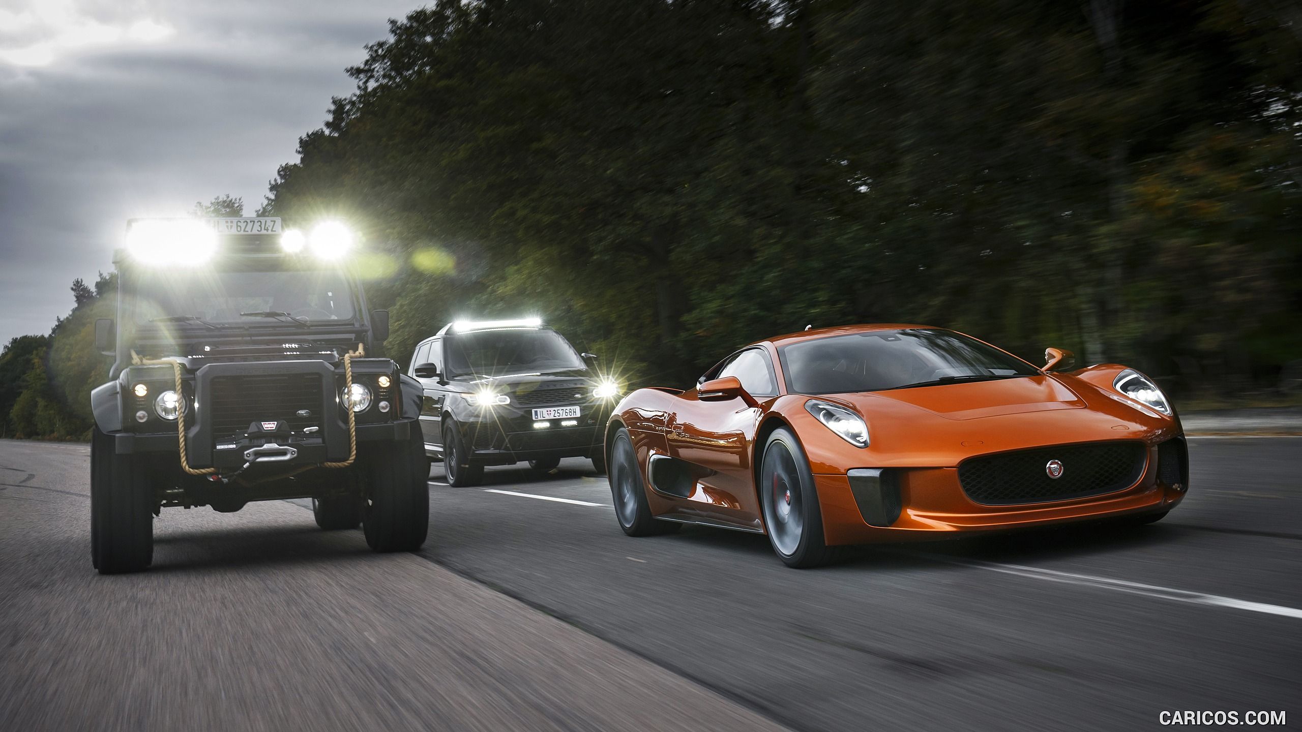 2560x1440 Jaguar C X75: James Bond Villain Car
