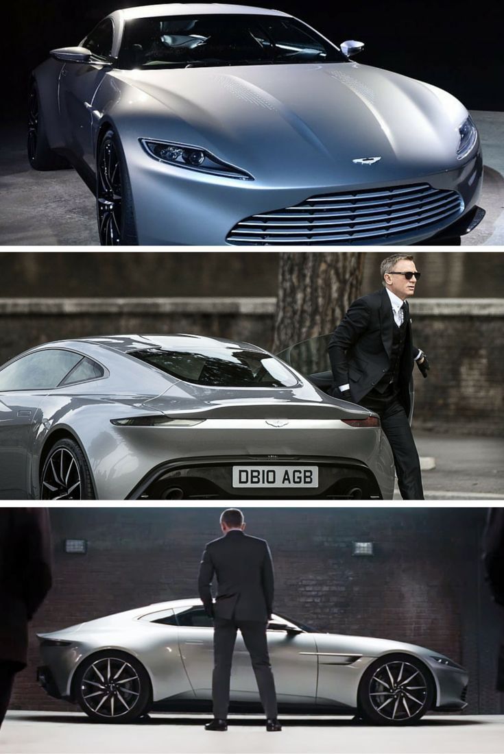 735x1100 James bond cars, Aston martin