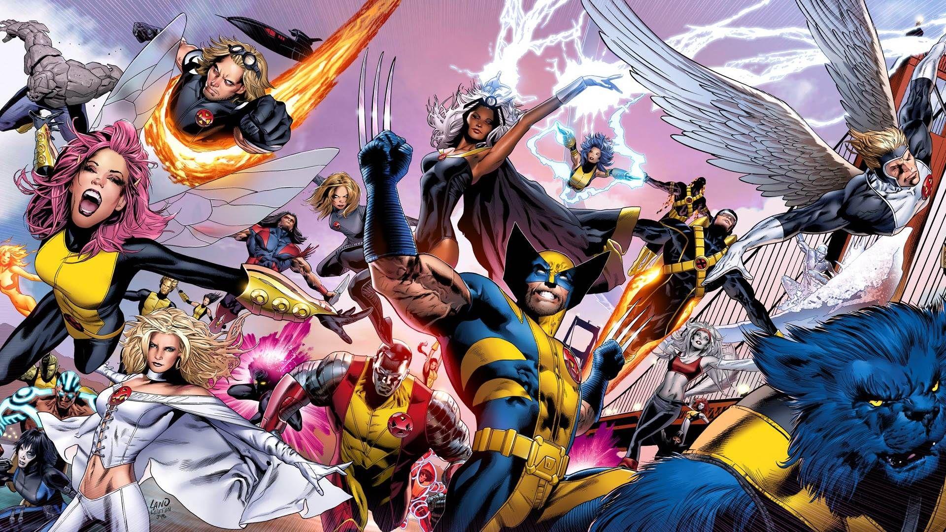 1920x1080 X Men Cartoon Wallpaper