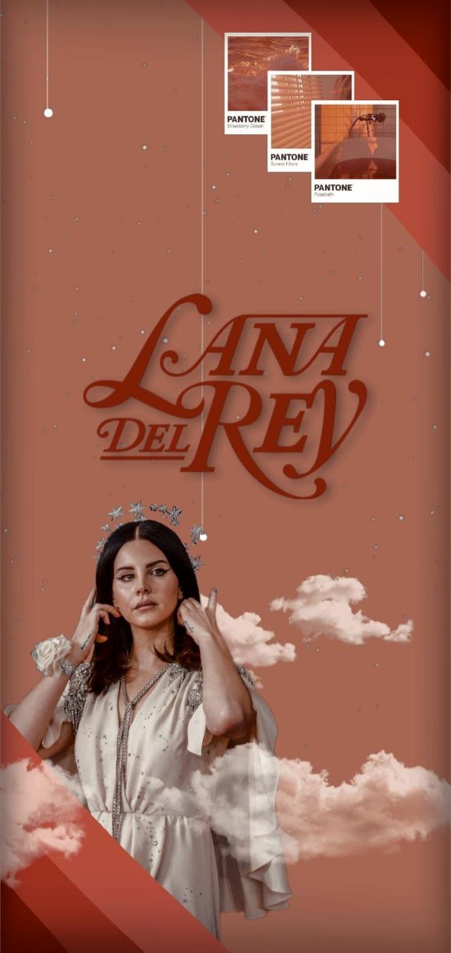640x1351 Salmon Peach Aesthetic Lana Del Rey
