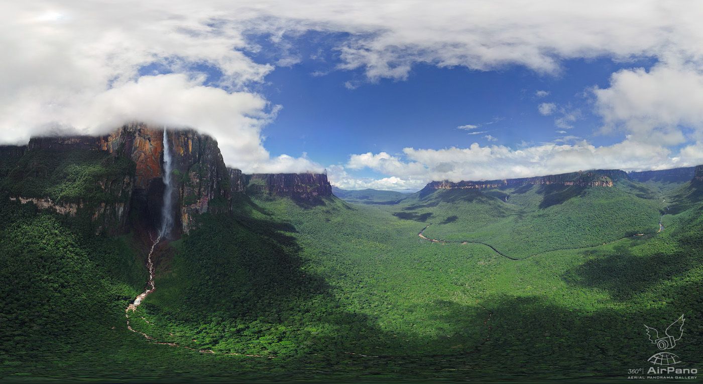 1400x766 Angel Waterfall of Venezuela