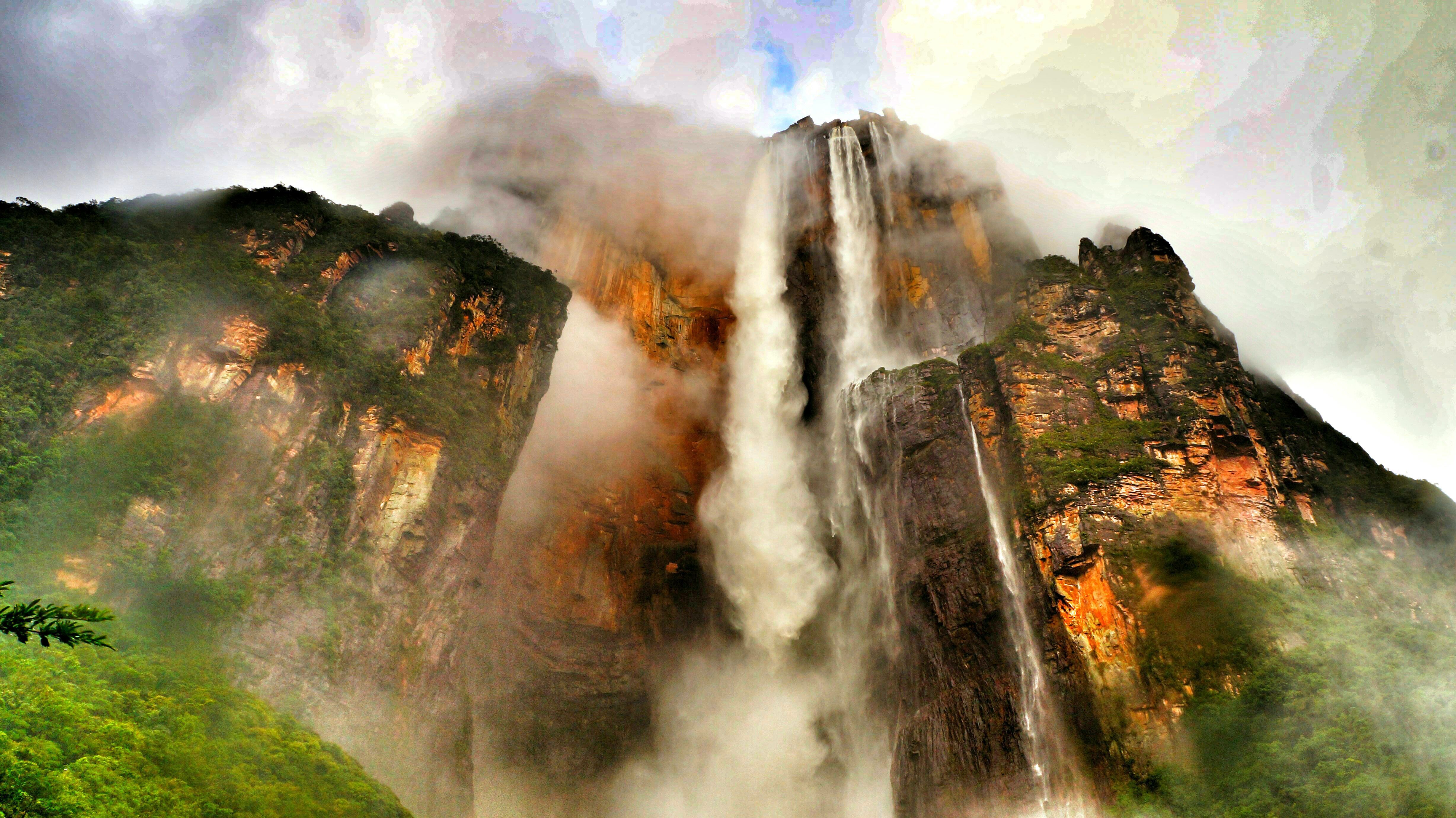 4912x2760 Nature Angel Falls 4k Ultra HD Wallpaper