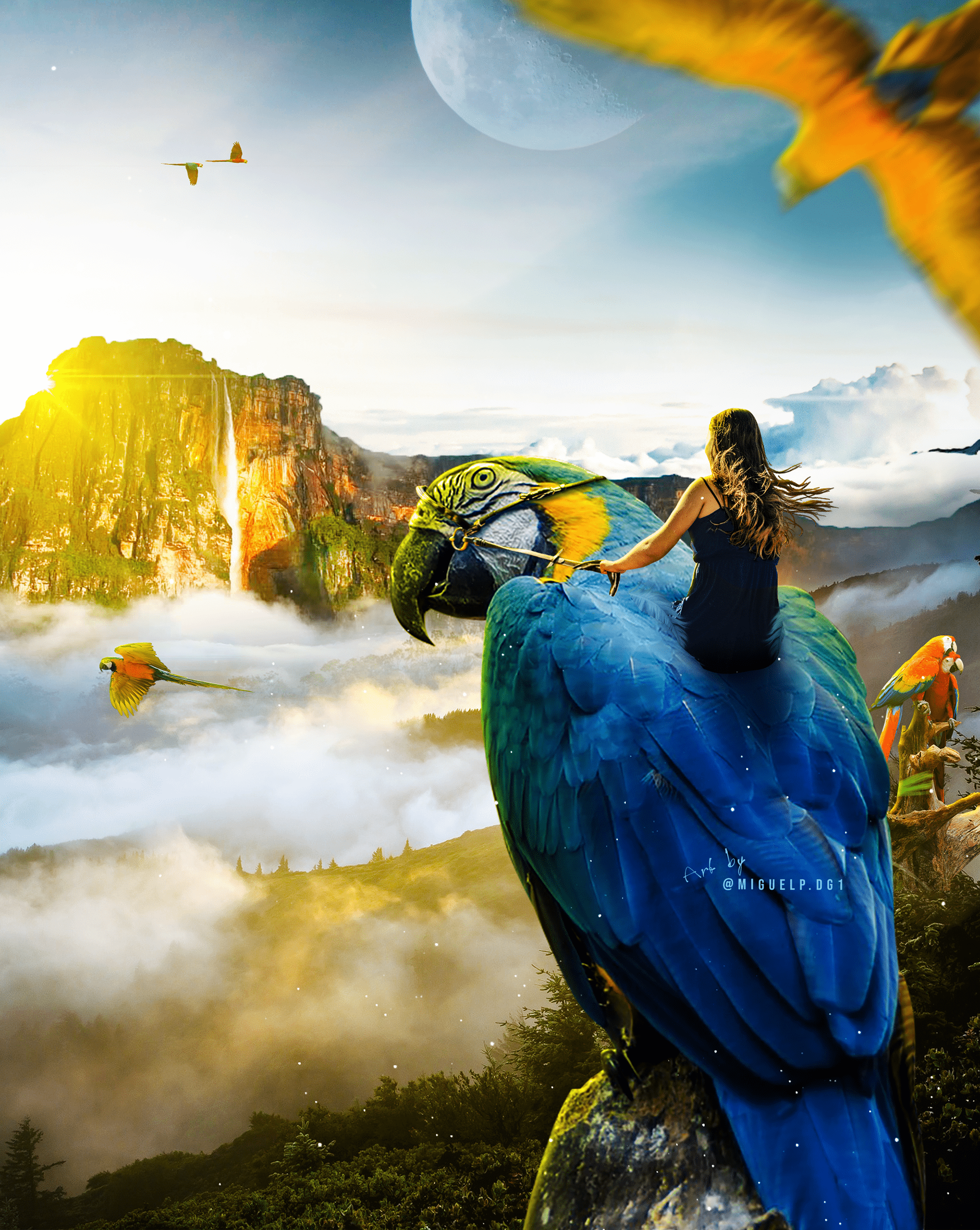 1920x2409 Amazonas Angel. Image - Behance