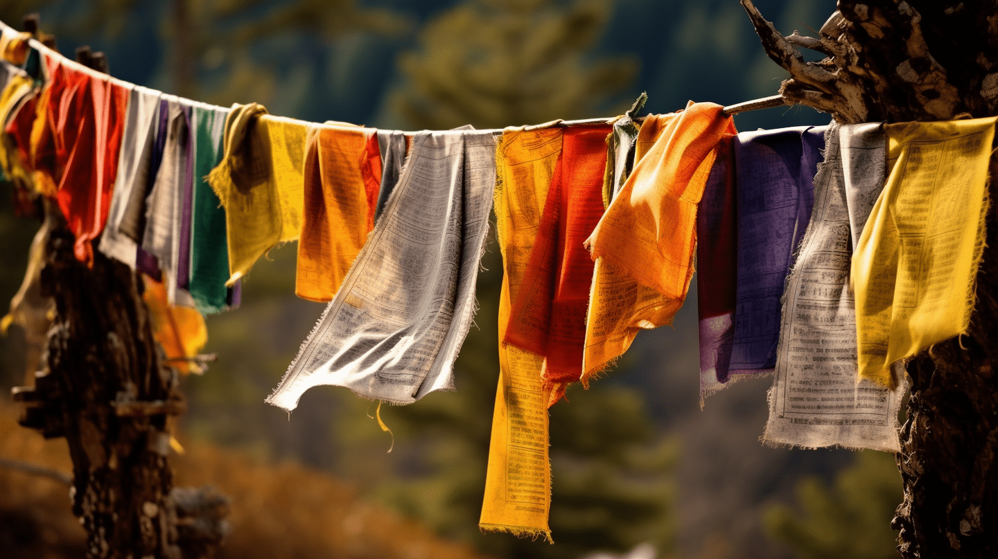 1440x807 Prayer Flags. Eugene, OR