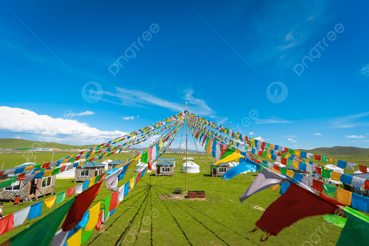 1200x800 A Prayer Flag Like An Umbrella