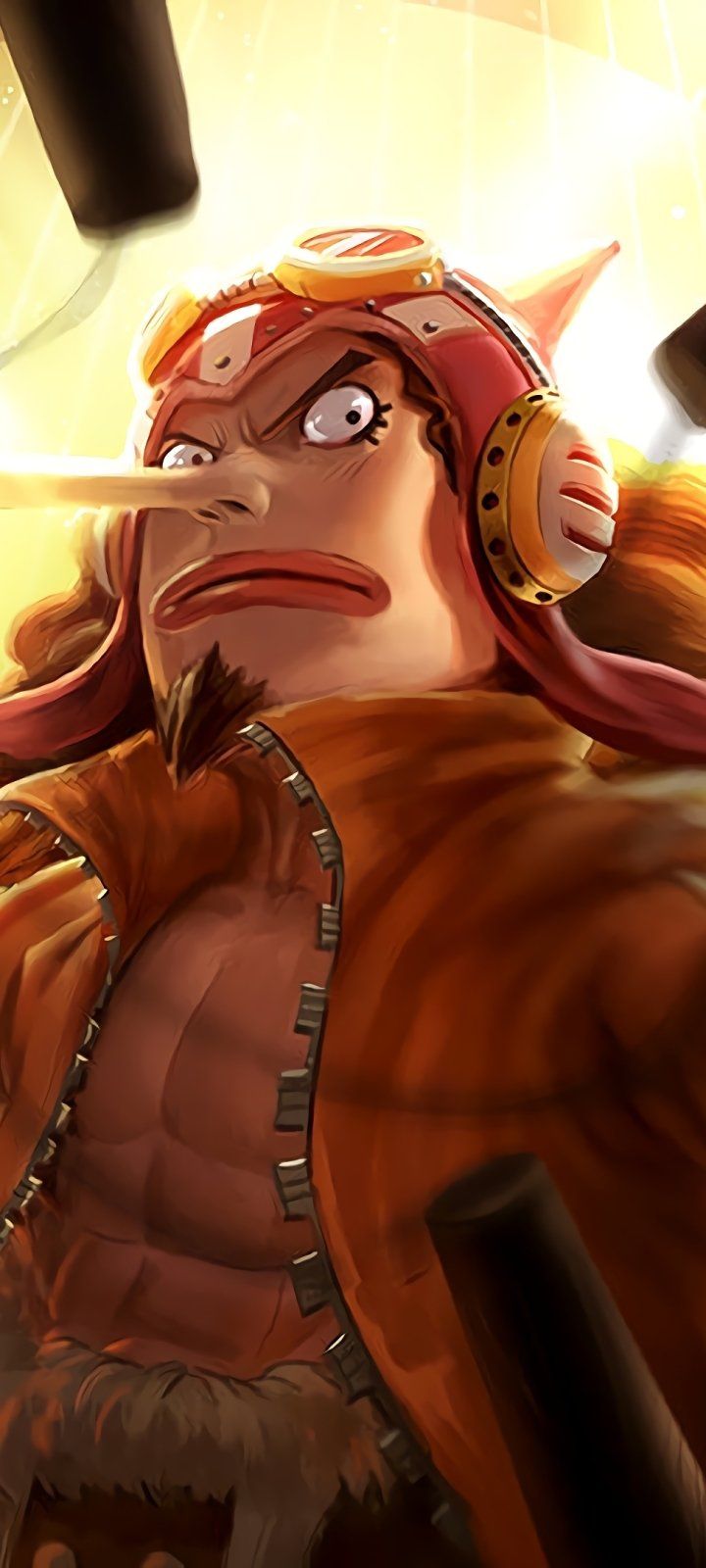 720x1600 Usopp (One Piece) Phone Wallpaper