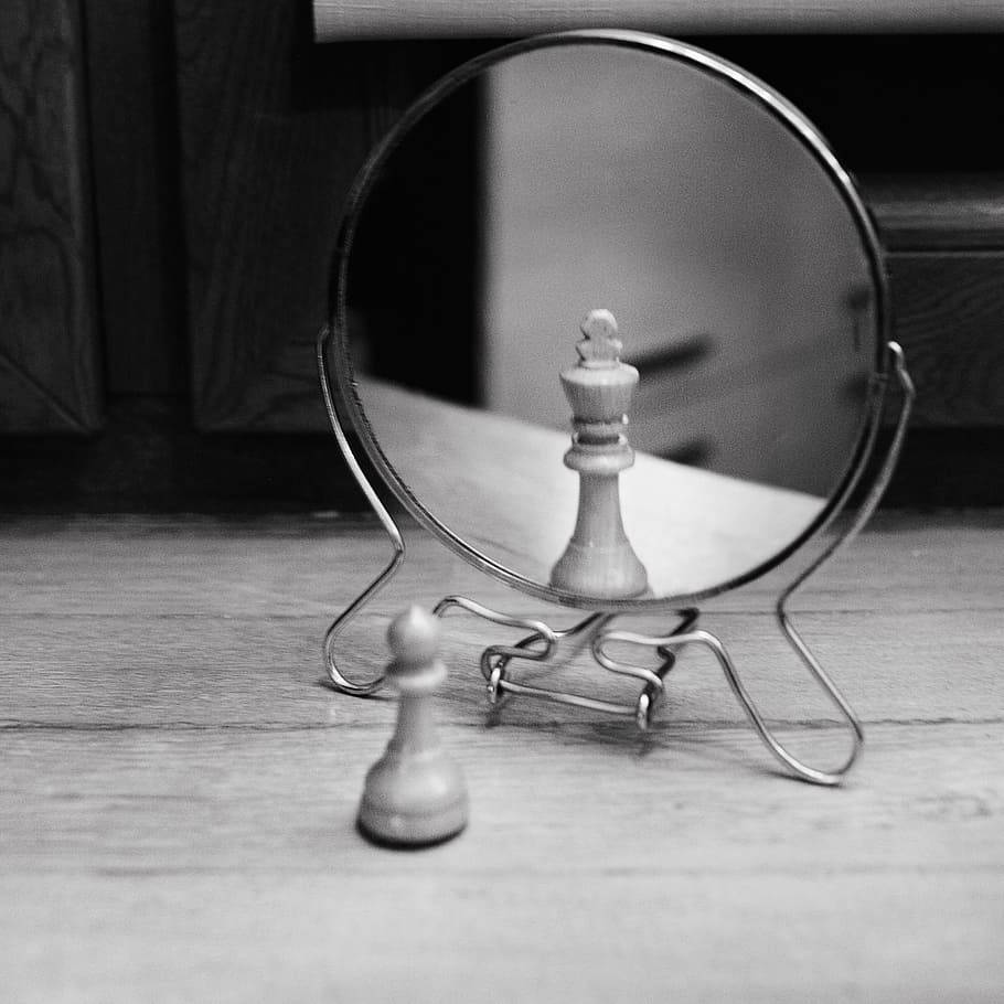 910x910 Download King Pawn Chess Mirror