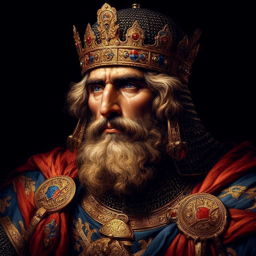 1024x1024 Charlemagne Portrait