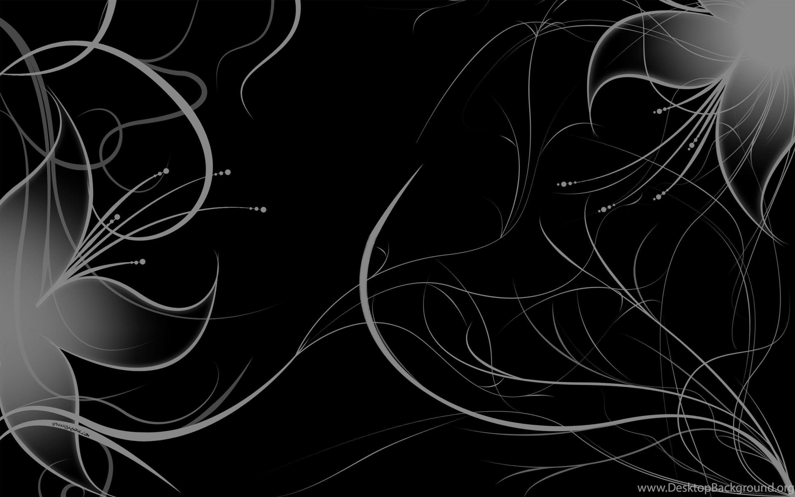 2560x1600 Black Swirls Background Tumblr Pink Black White Wallpaper
