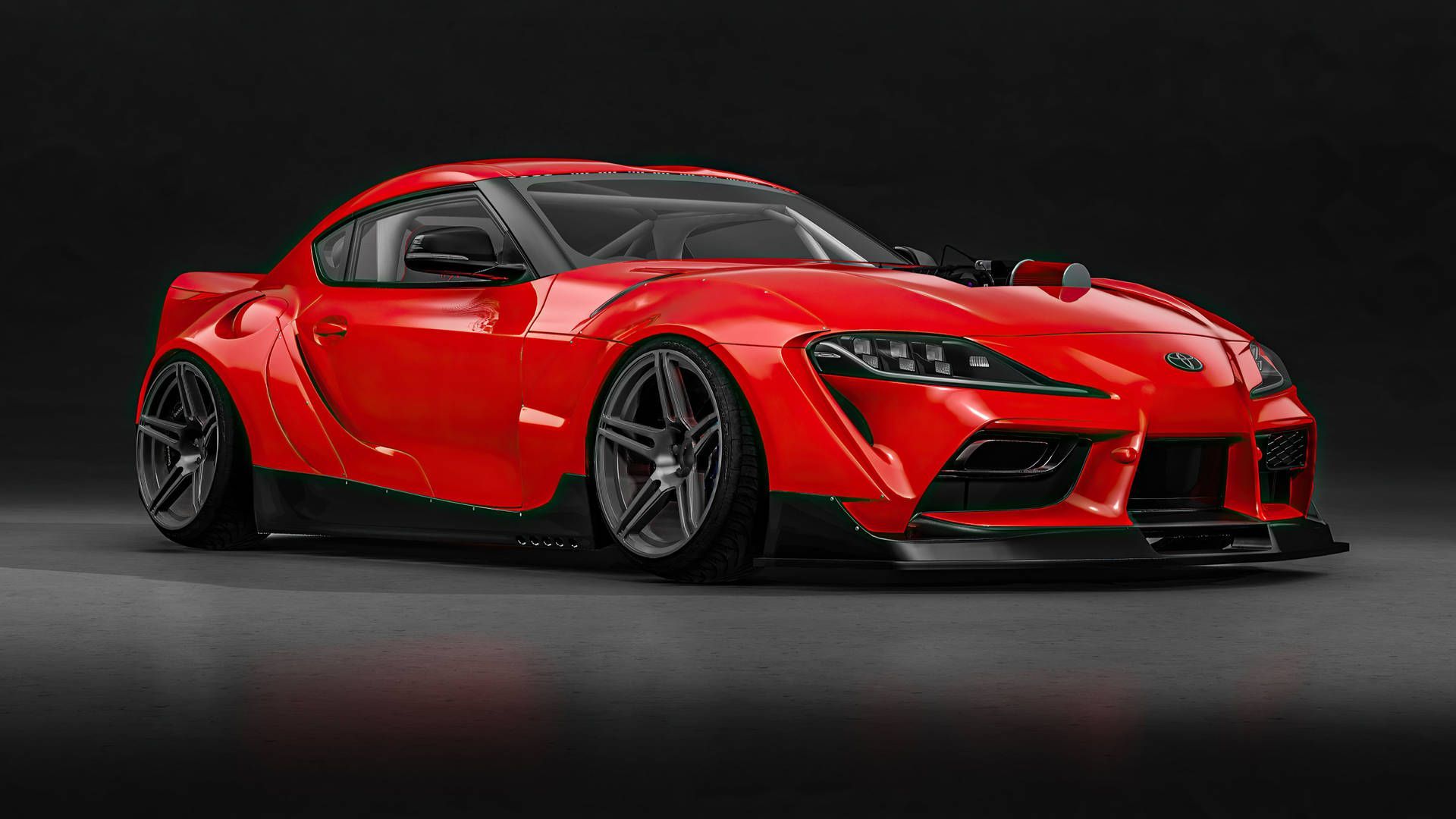 1920x1080 4k Supra Custom Exterior Wallpaper
