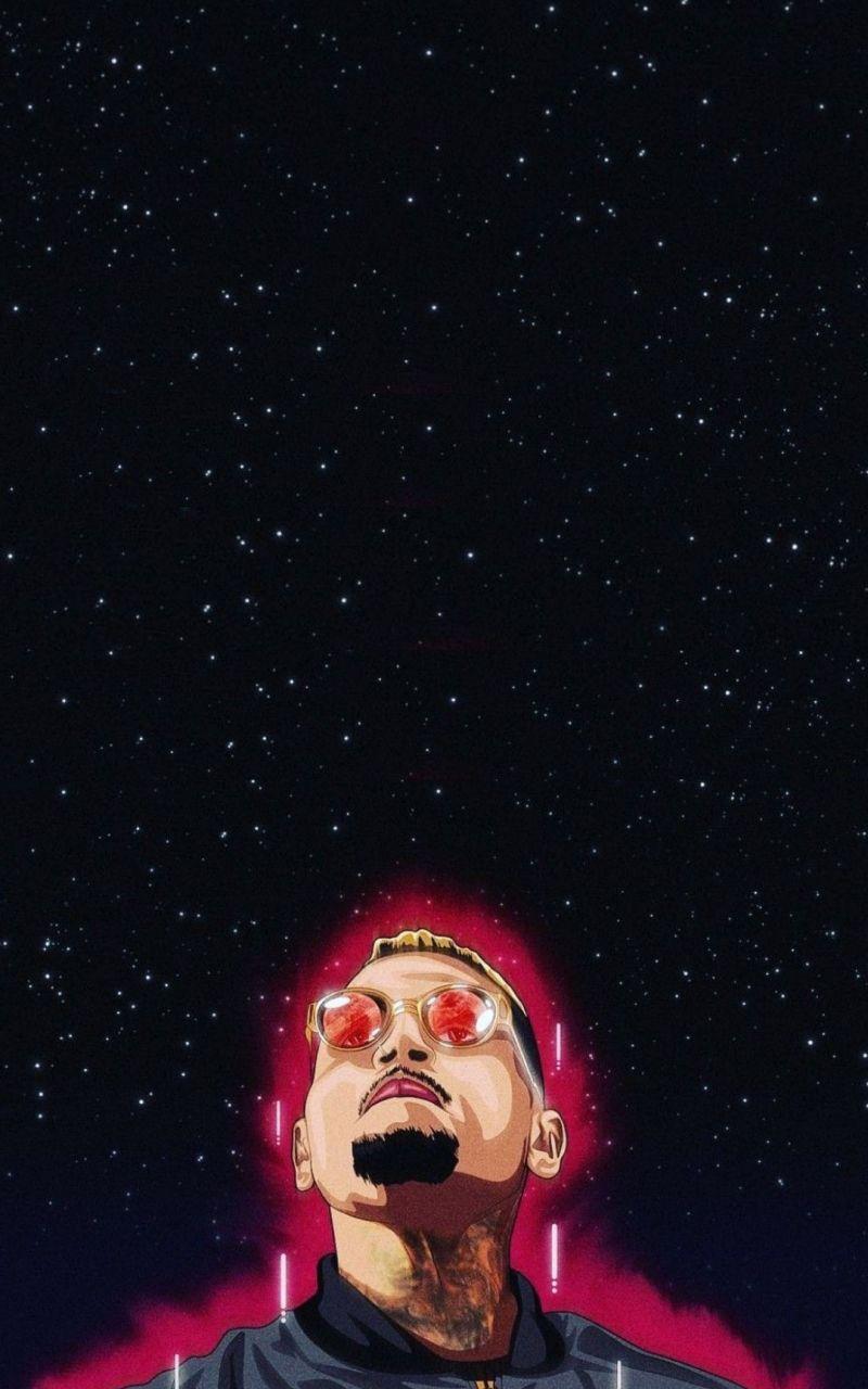800x1280 Free download Chris Brown galaxy note 8 wallpaper Wallpaper
