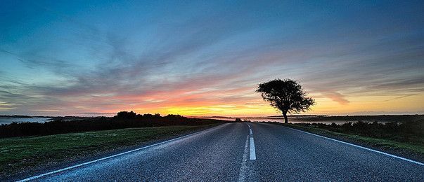 603x260 Road Background, Wallpaper