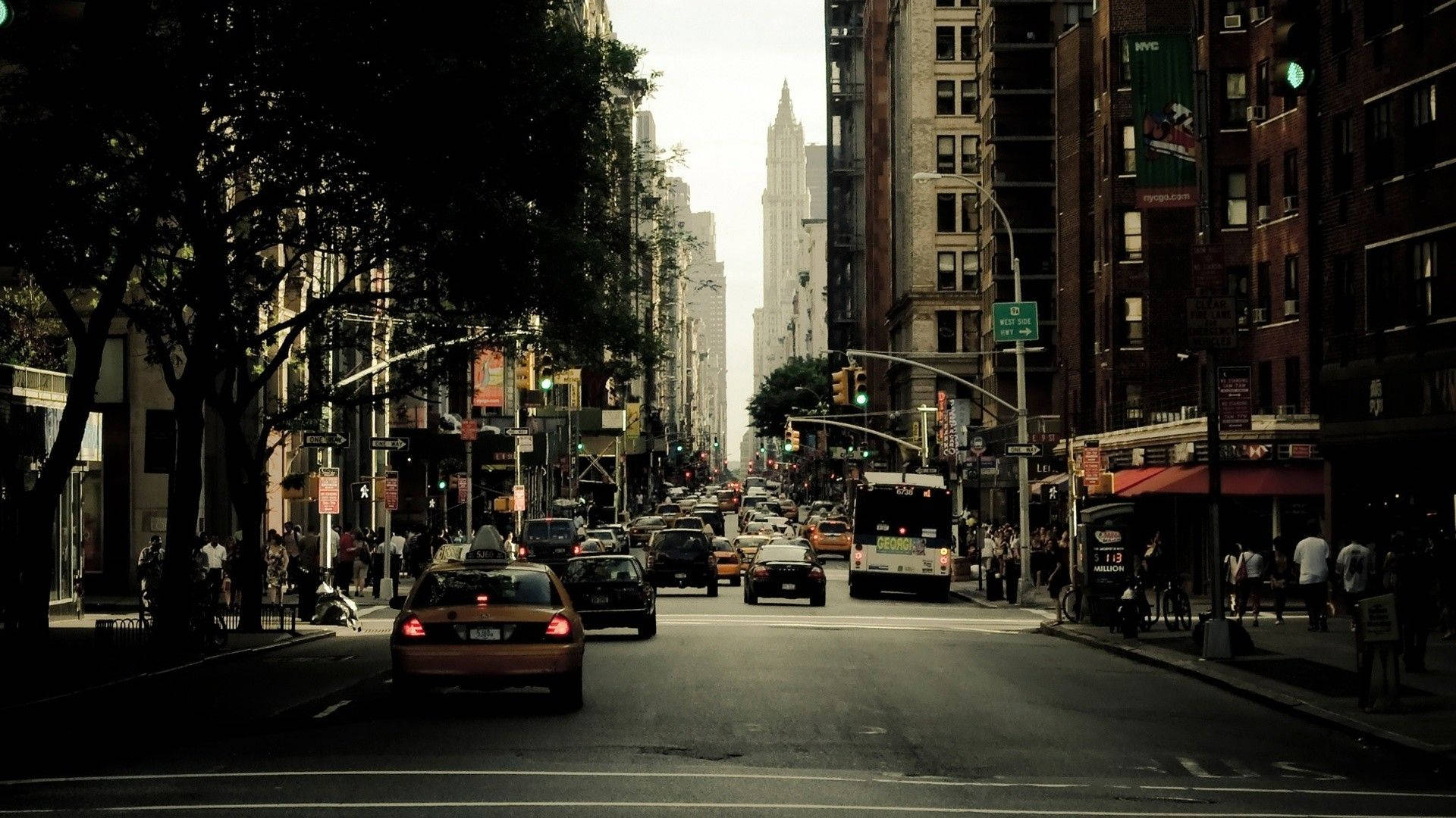 1920x1080 New York City Wallpaper