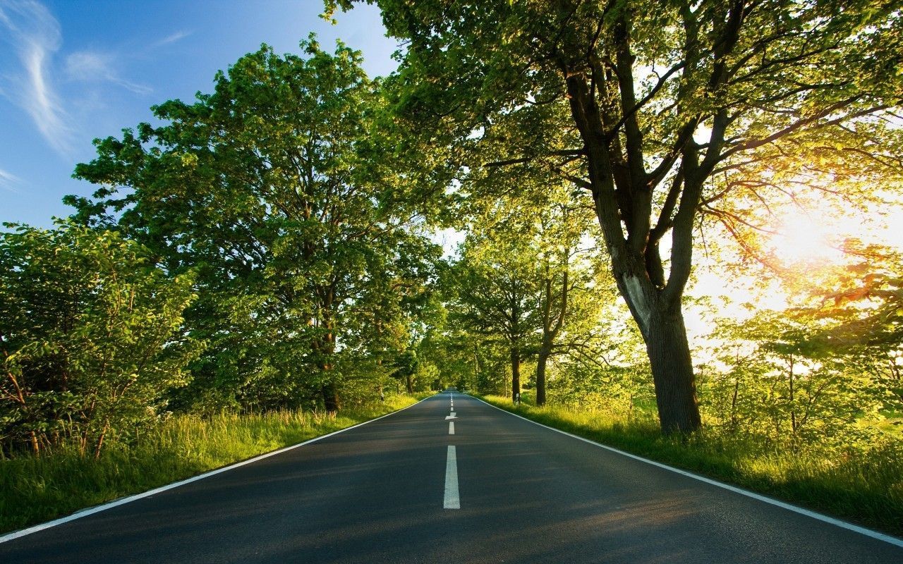 1280x800 Download Roads wallpaper for mobile