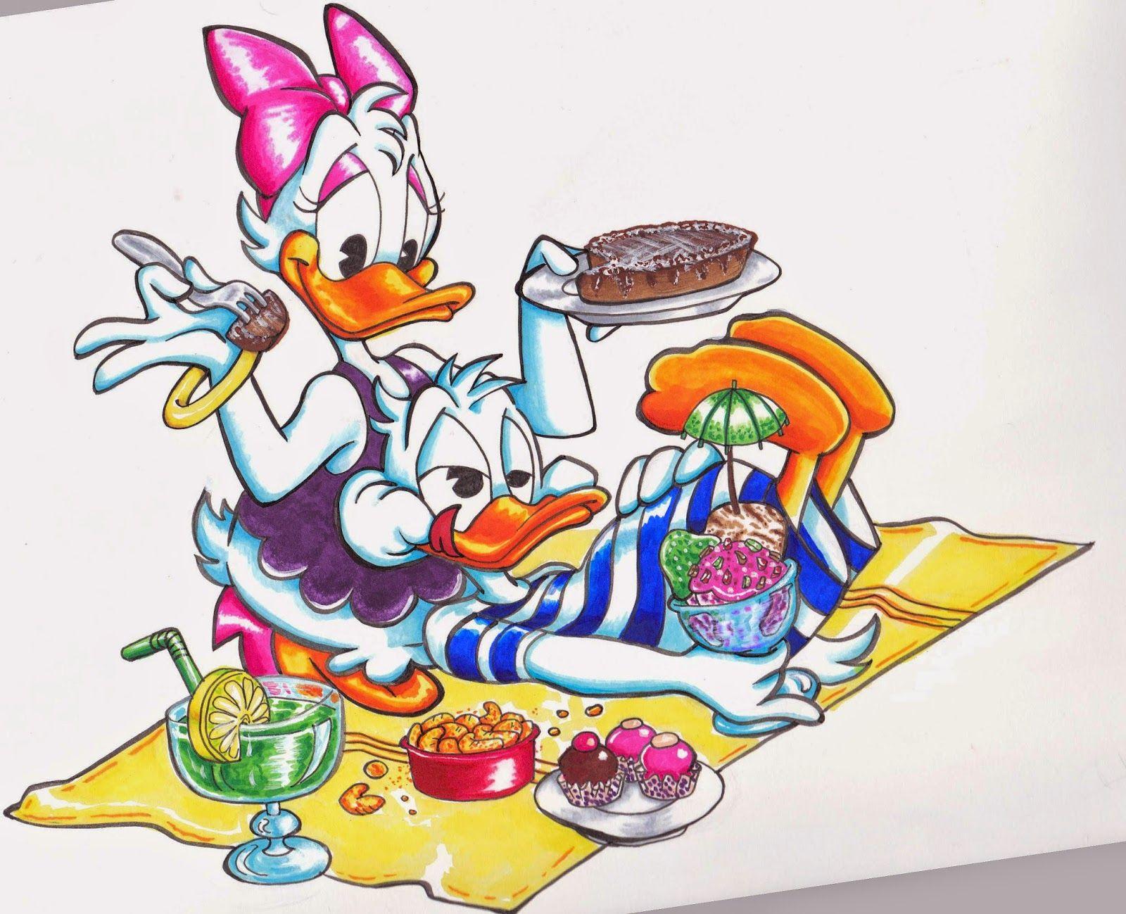 1600x1299 Donald and Daisy Duck Disney