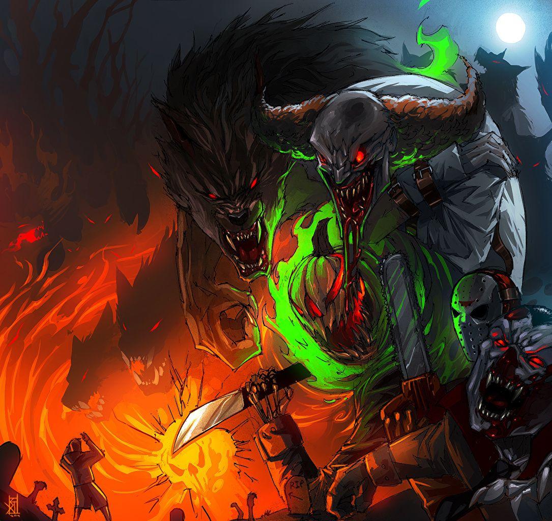 Monsters Halloween Wallpapers - Top Free Monsters Halloween Backgrounds