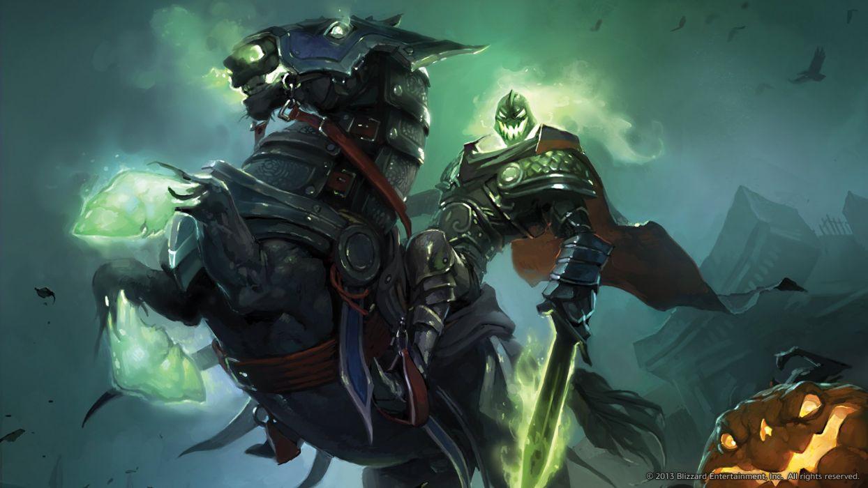 1244x700 World of WarCraft ( WoW ) Monster Magic Headless Horseman Hallows
