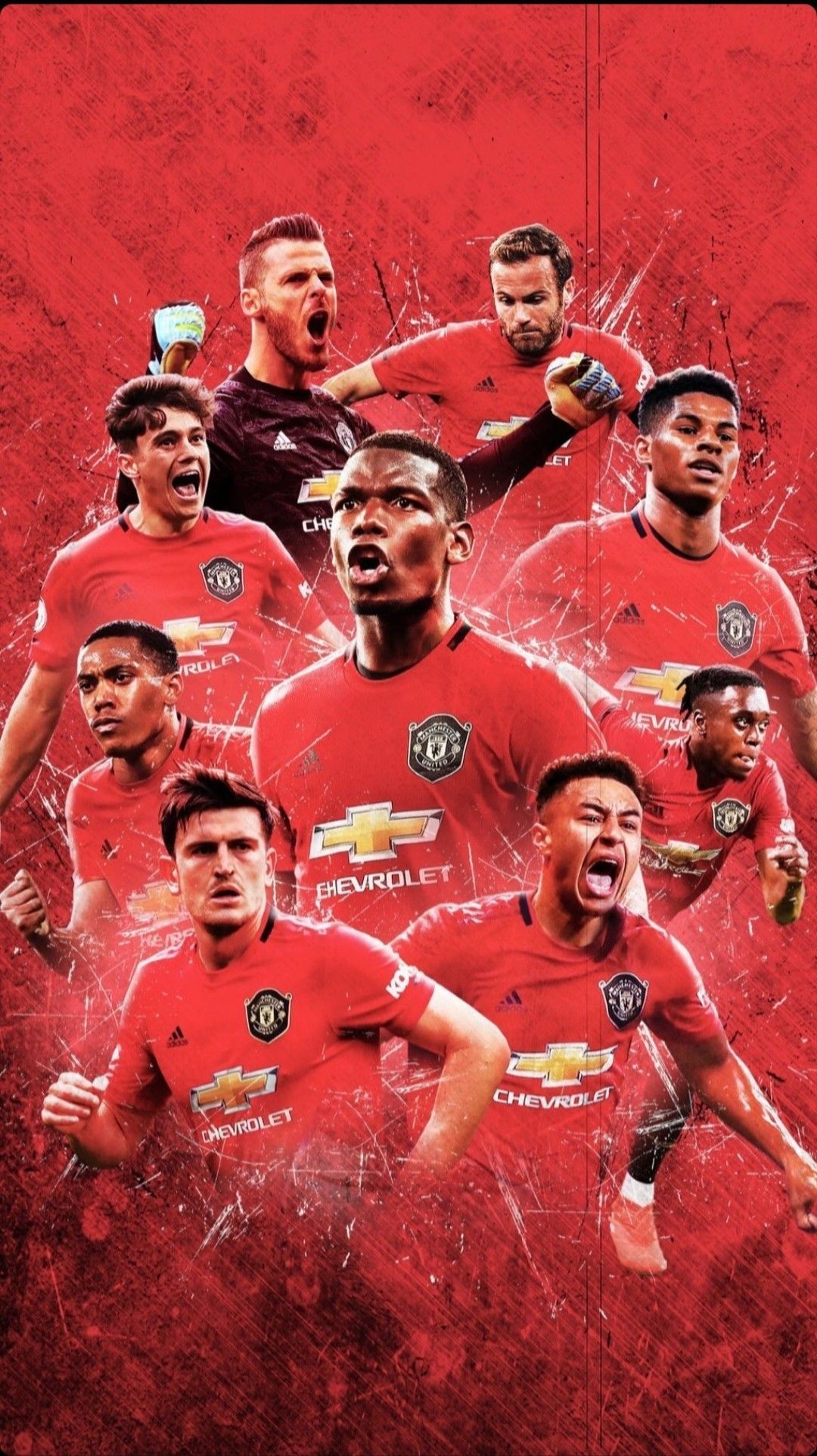1080x1925 Manchester United 2019 20 Wallpaper