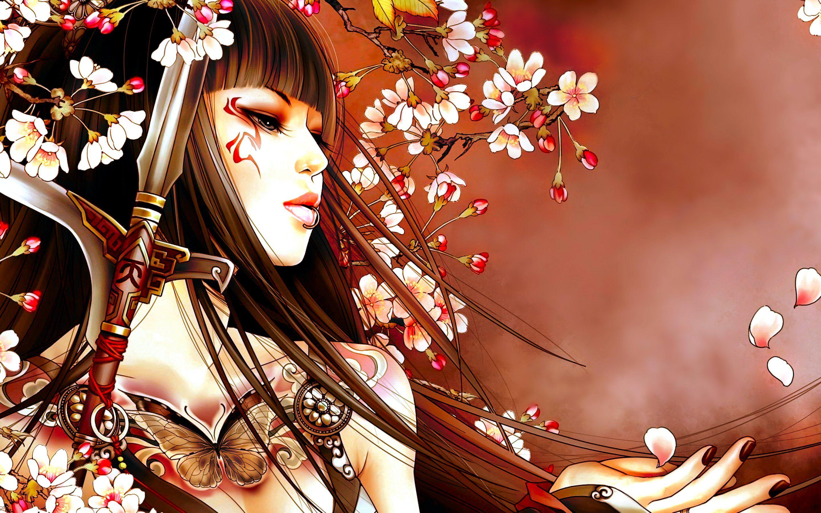 2880x1800 05.19.17: Geisha Wallpaper, 2880x1800