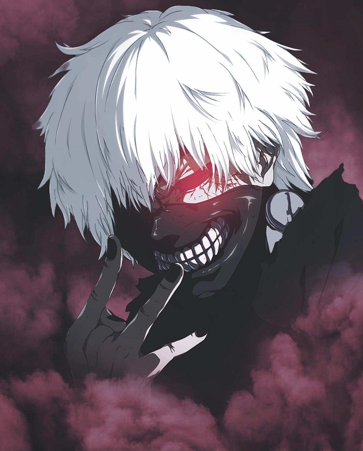1242x1545 Ken Kaneki Wallpaper I made