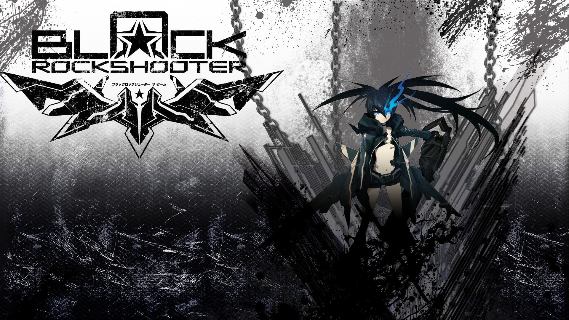 1920x1080 Black Rock Shooter HD Wallpaper
