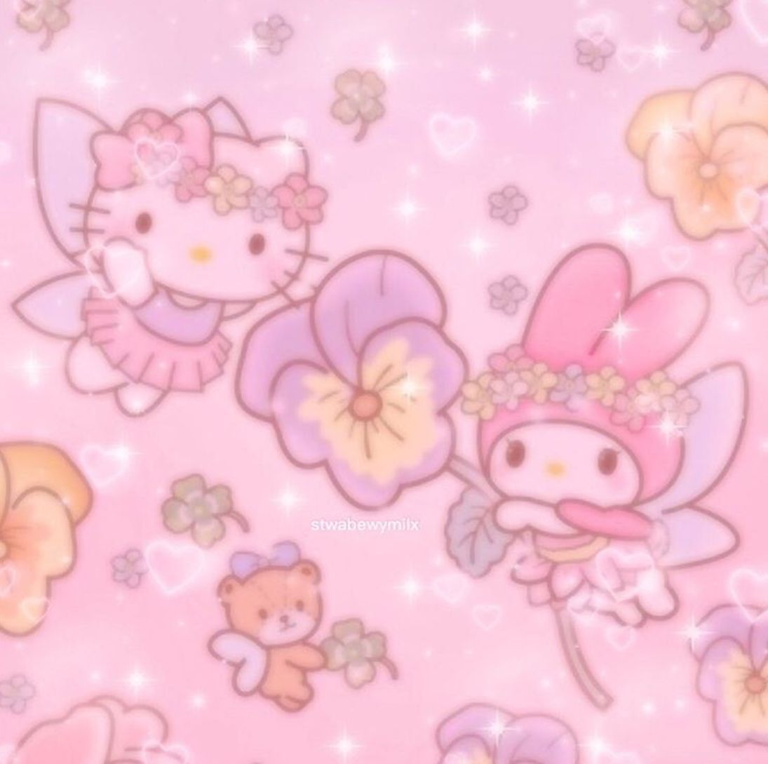 1095x1089 Pinkcore Desktop Wallpaper