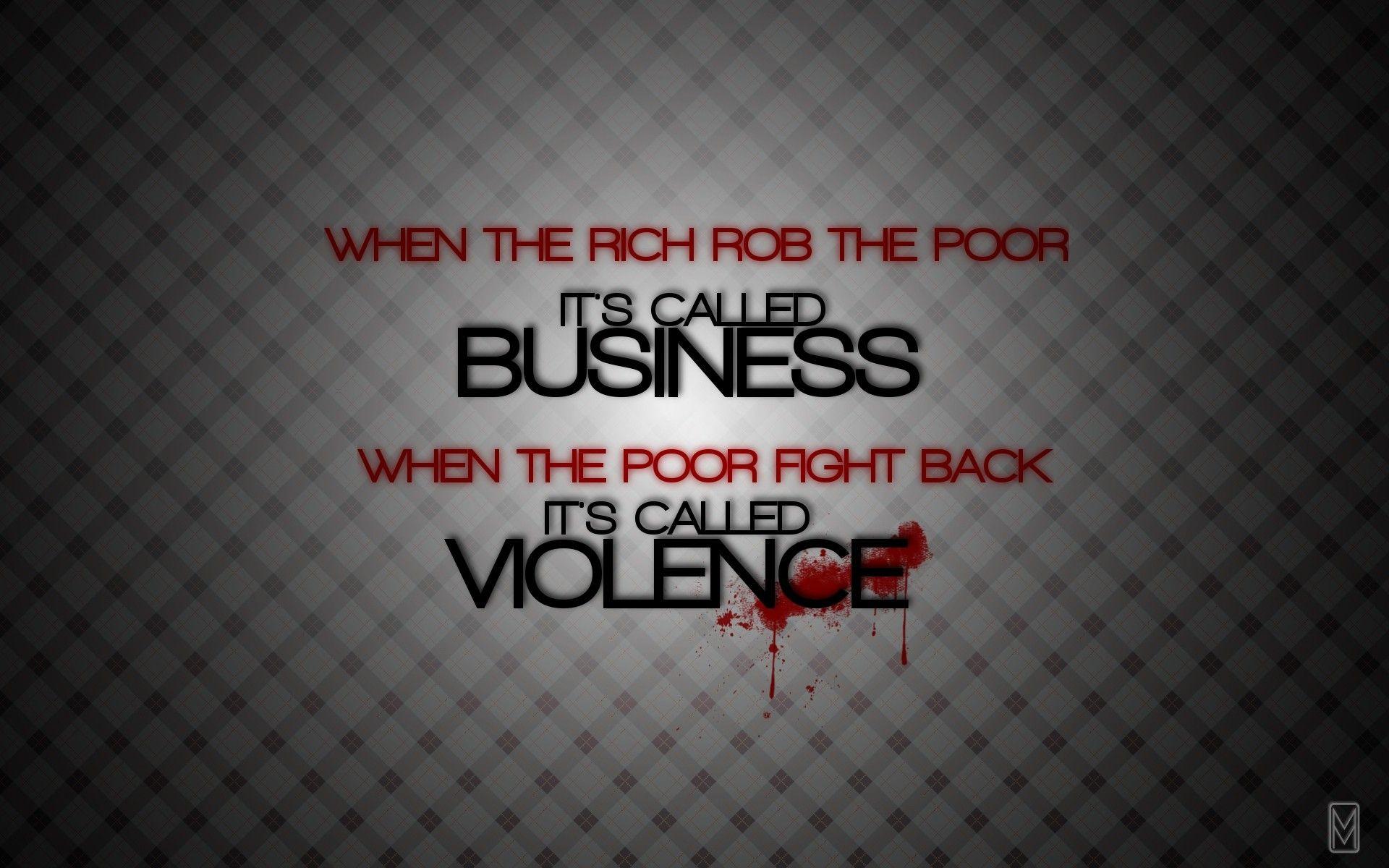 1920x1200 text, fight, quotes, poor, business, Rich wallpaper