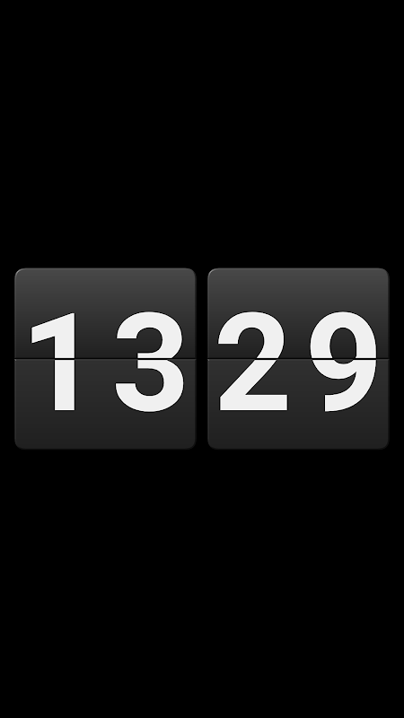450x800 Flip Clock 7 For Android