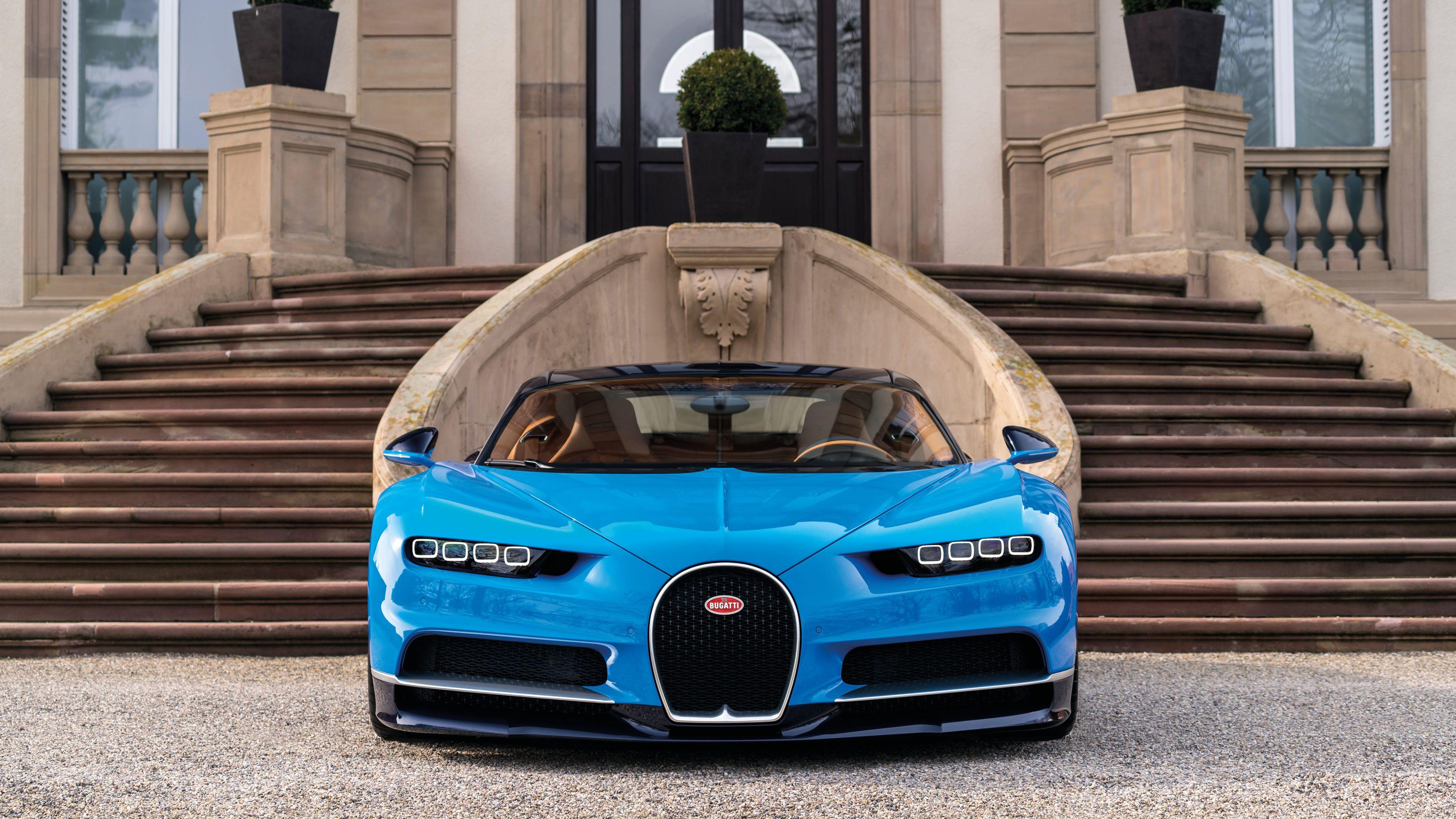 3840x2160 Bugatti Chiron Geneva Auto Show 2016 4K wallpaper