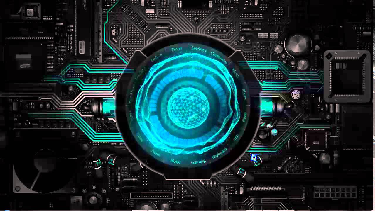 interactive jarvis desktop background