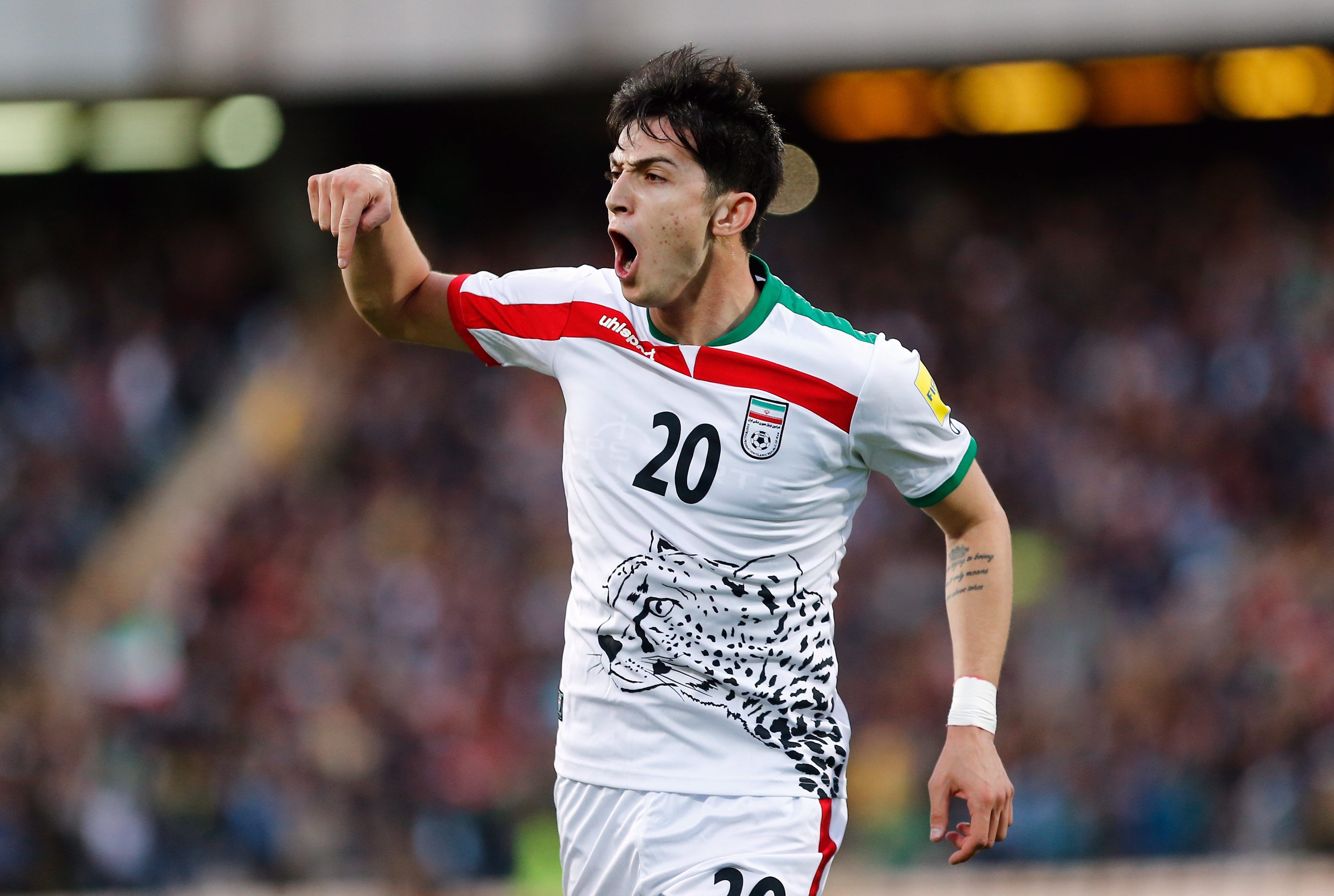 4096x2751 Iranian Soccer Sardar Azmoun Sports