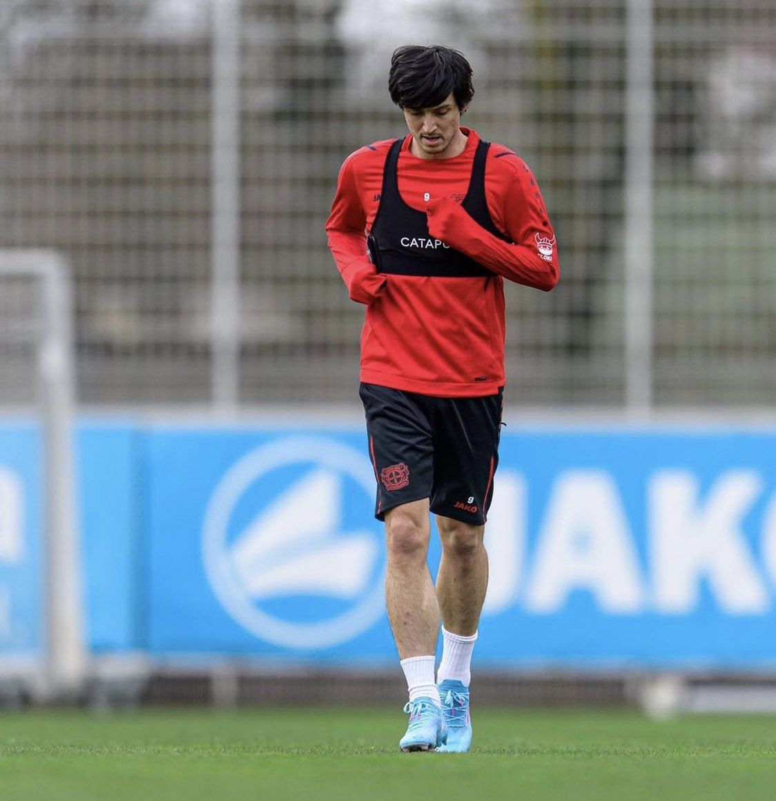 1124x1161 First image of Sardar Azmoun training