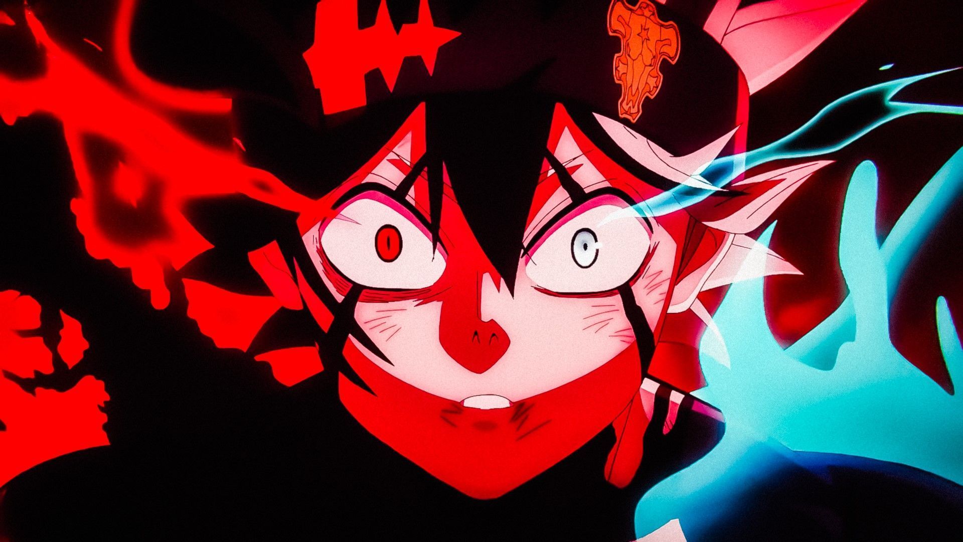 1920x1080 Black Clover, Asta, devil horns, devil