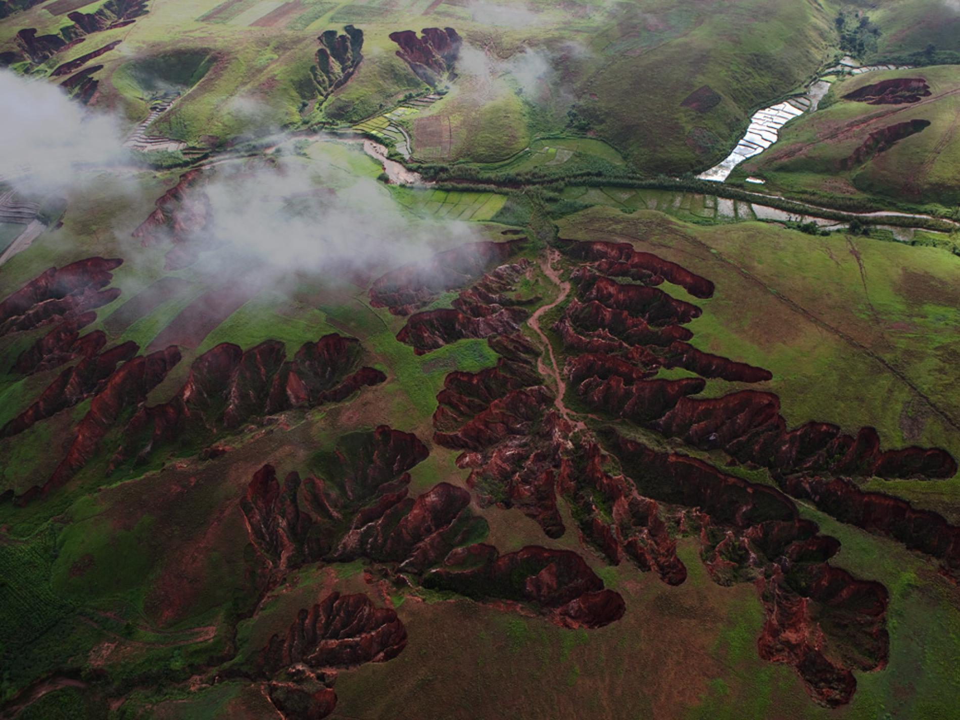 1900x1424 Eroded Landscape, Madagascar