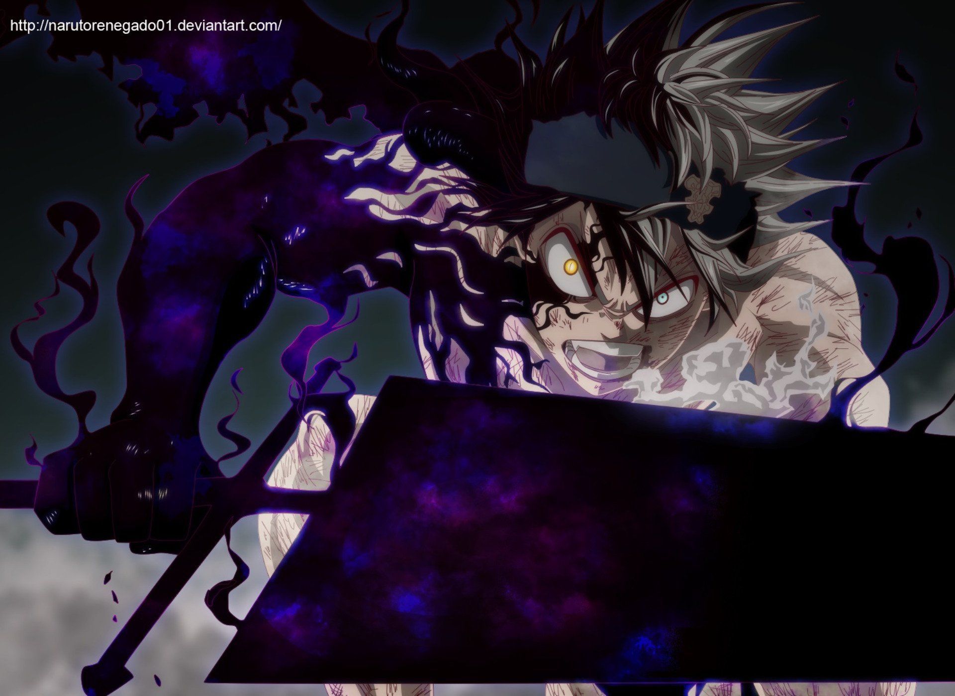 1920x1399 Download Demon Sword Asta Black Clover
