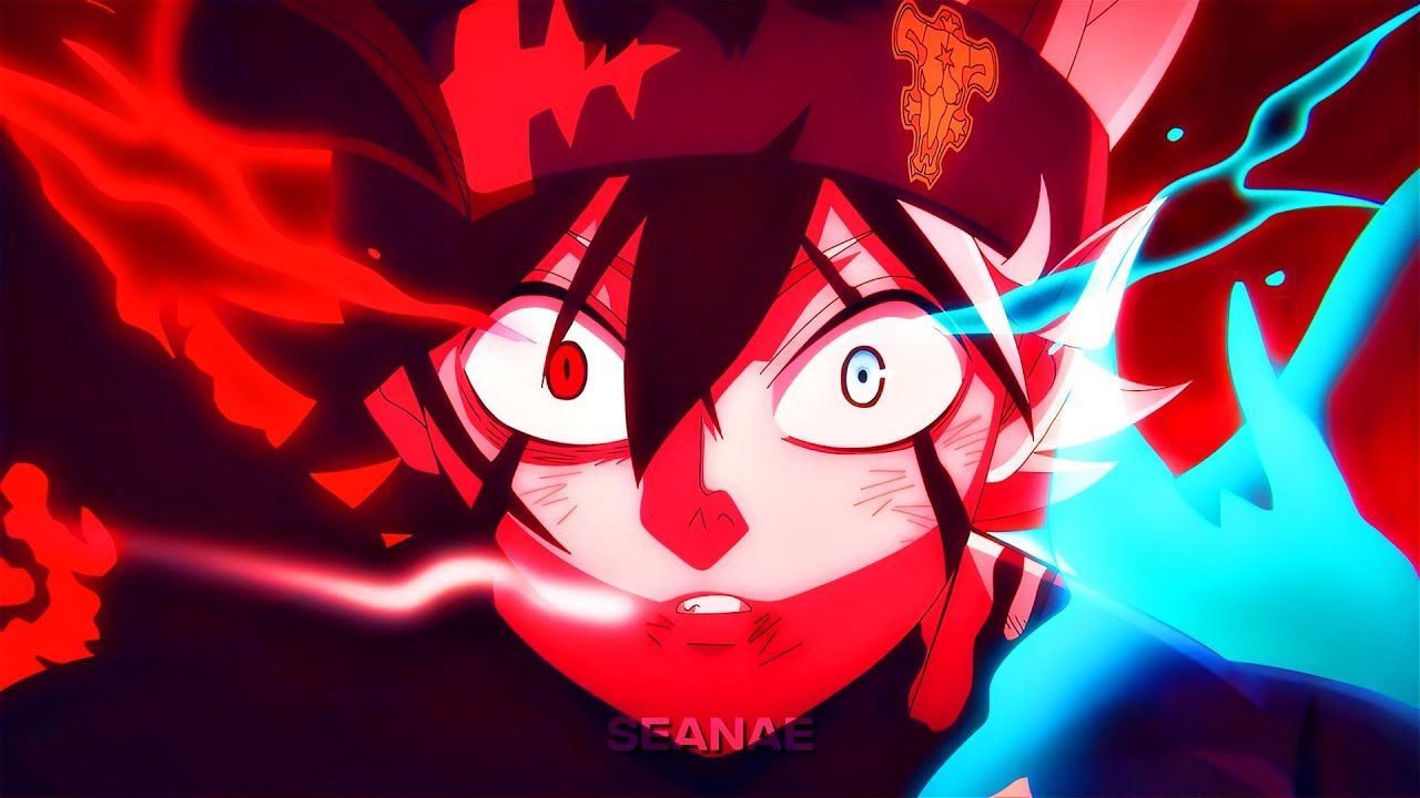 1280x720 4K ANIME (Asta) Black Clover Sword
