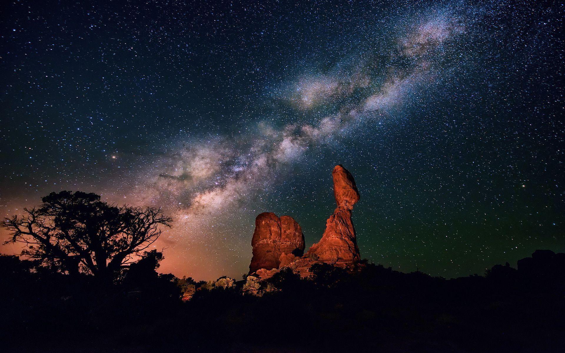 1920x1200 Milky Way Wallpaper