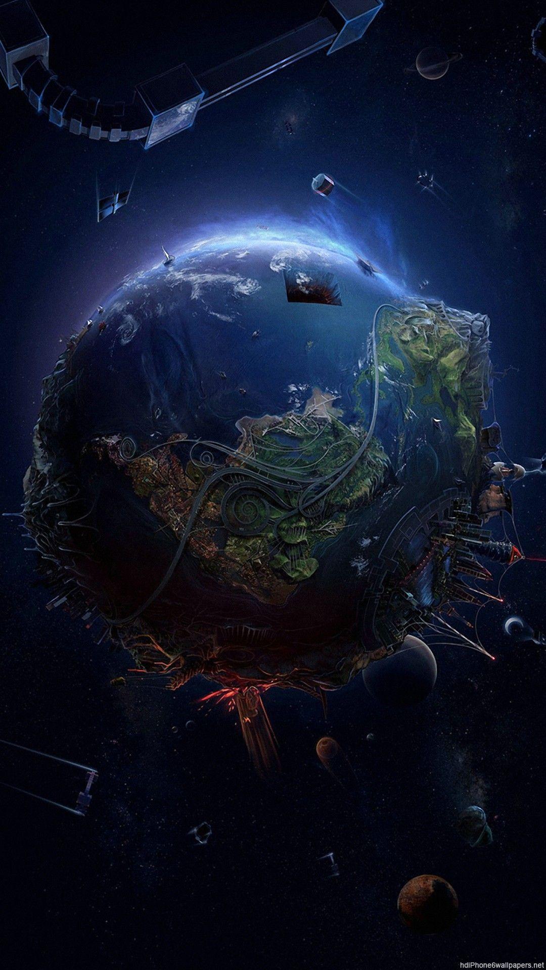1080x1920 Earth Wallpaper HD 1080p