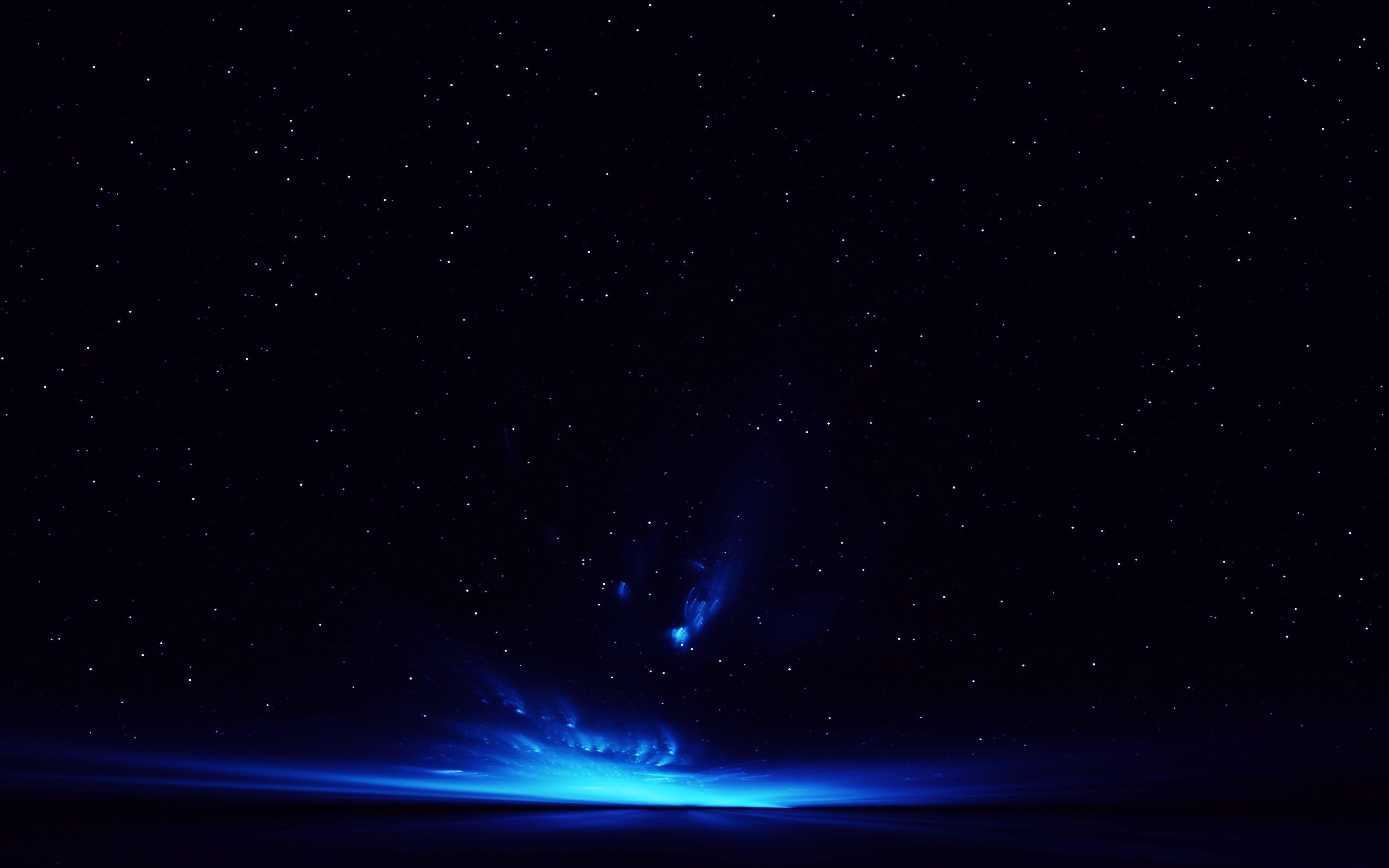 3840x2400 Night sky stars clouds earth space wallpaperx2400