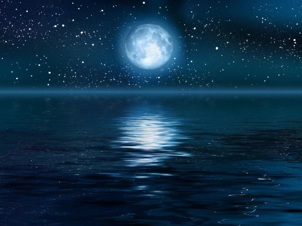 Ocean Night Wallpapers - Top Free Ocean Night Backgrounds - WallpaperAccess