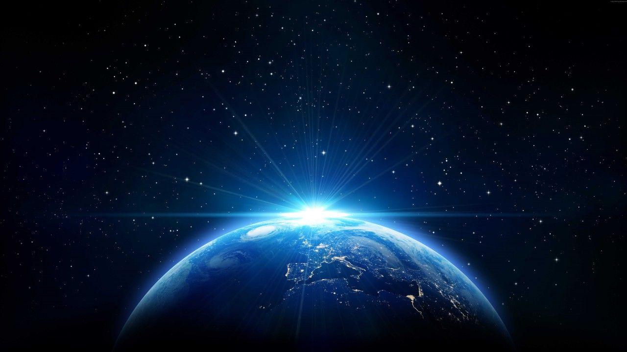 1280x720 Wallpaper Earth, Stars, HD, 5K, Space
