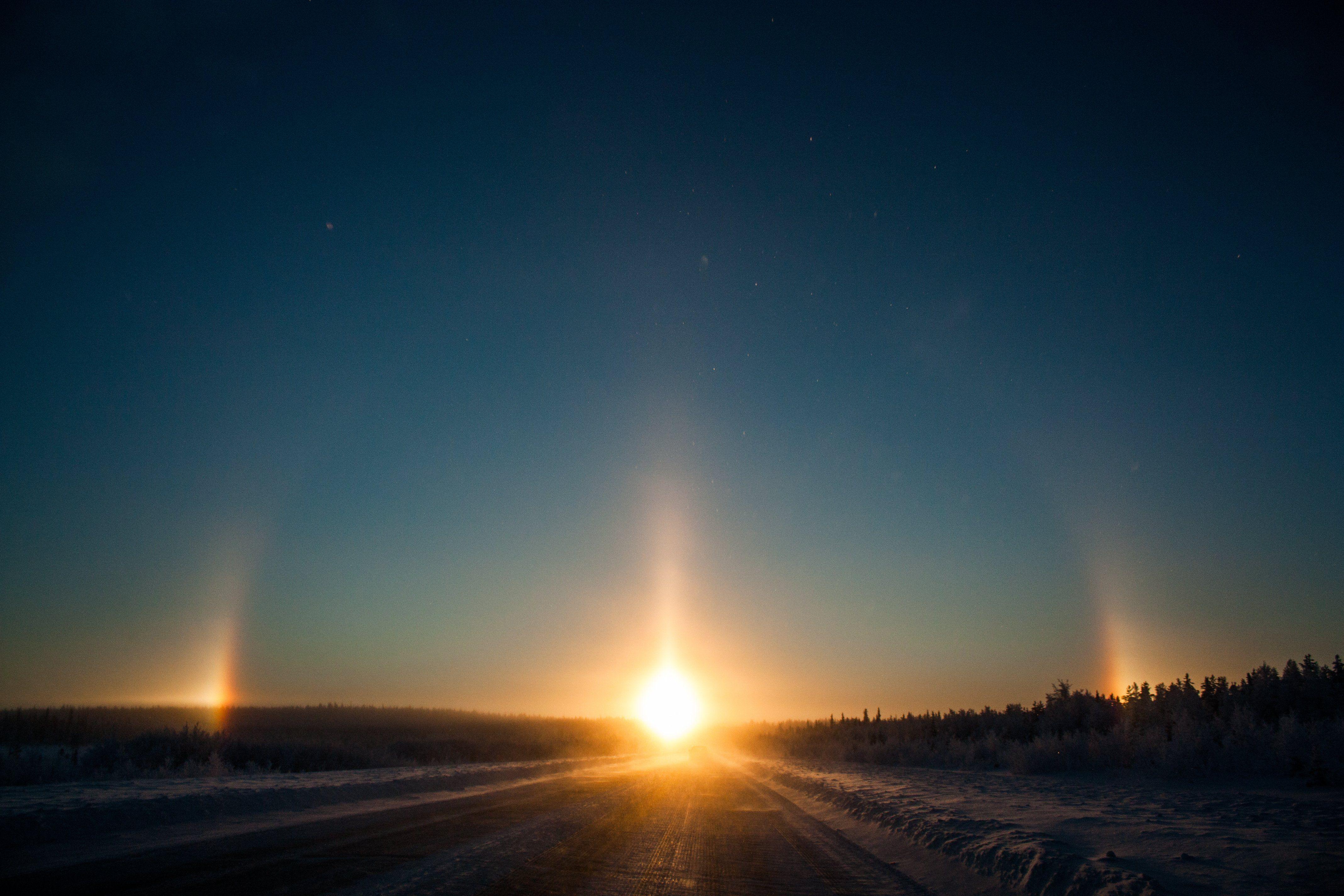 4272x2848 Winter, HD Wallpaper, sun, Night, Sunset, Sky, Health