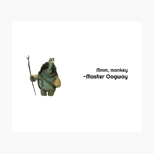 600x600 Master Oogway Quote Photographic
