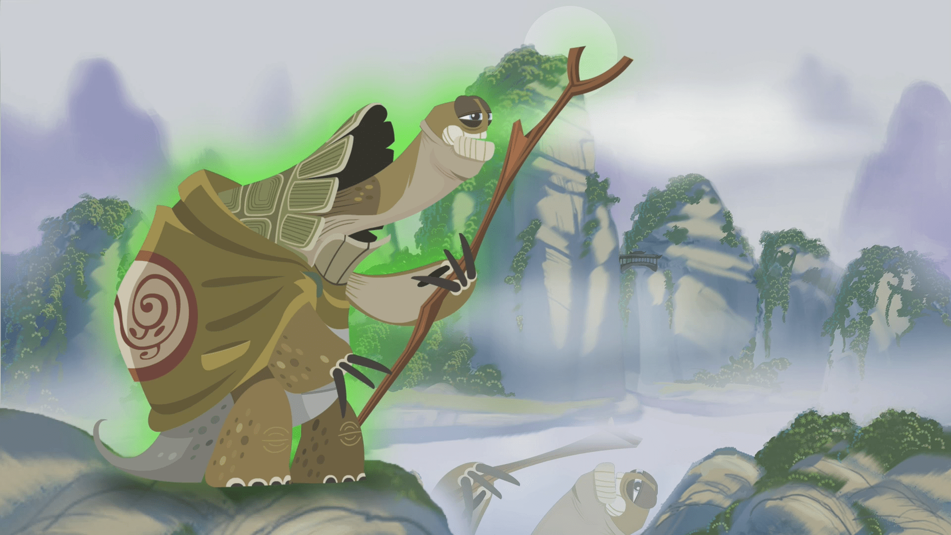 1920x1080 Oogway. Kung Fu Panda