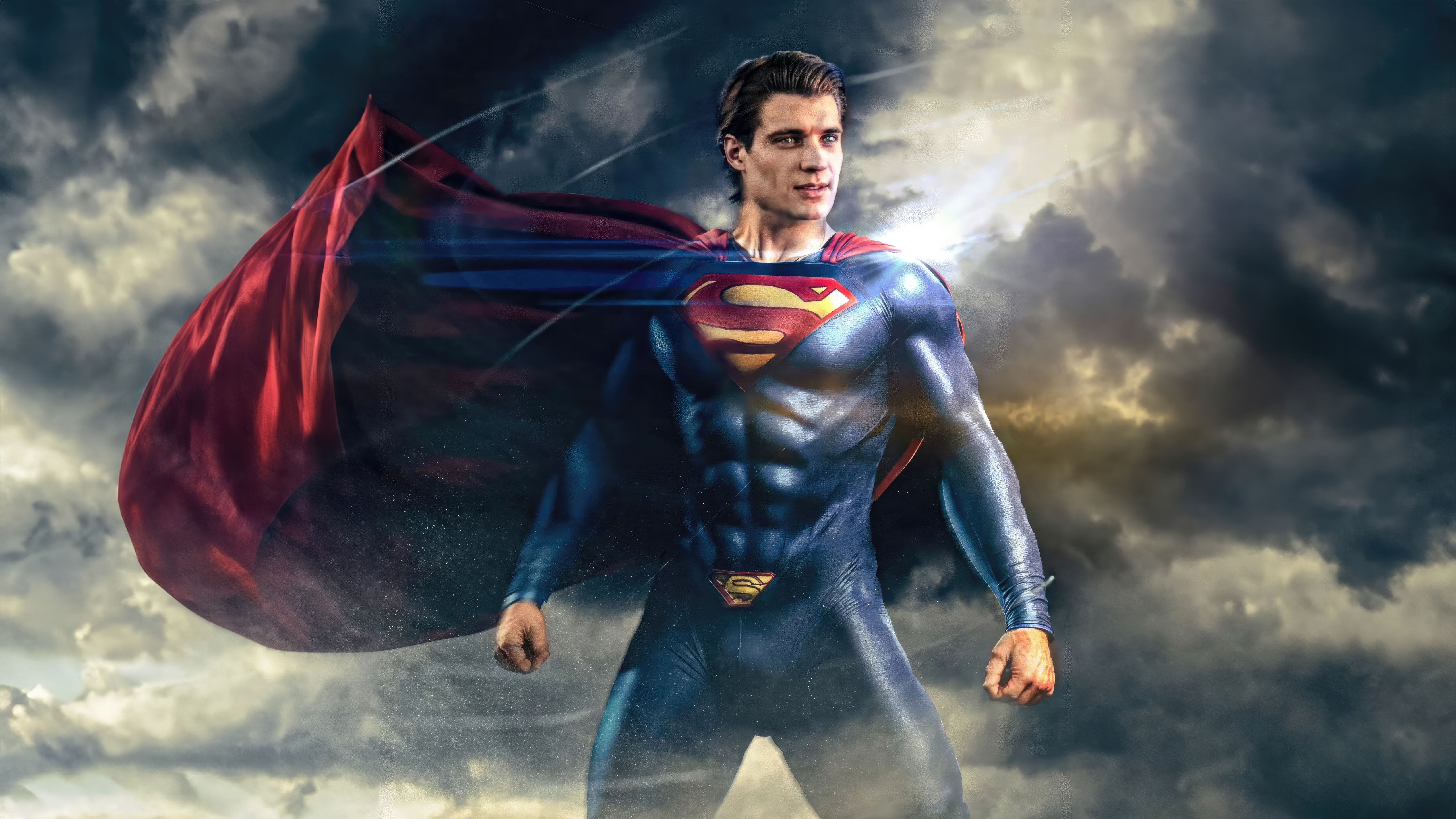 5120x2880 David Corenswet Portraying Superman