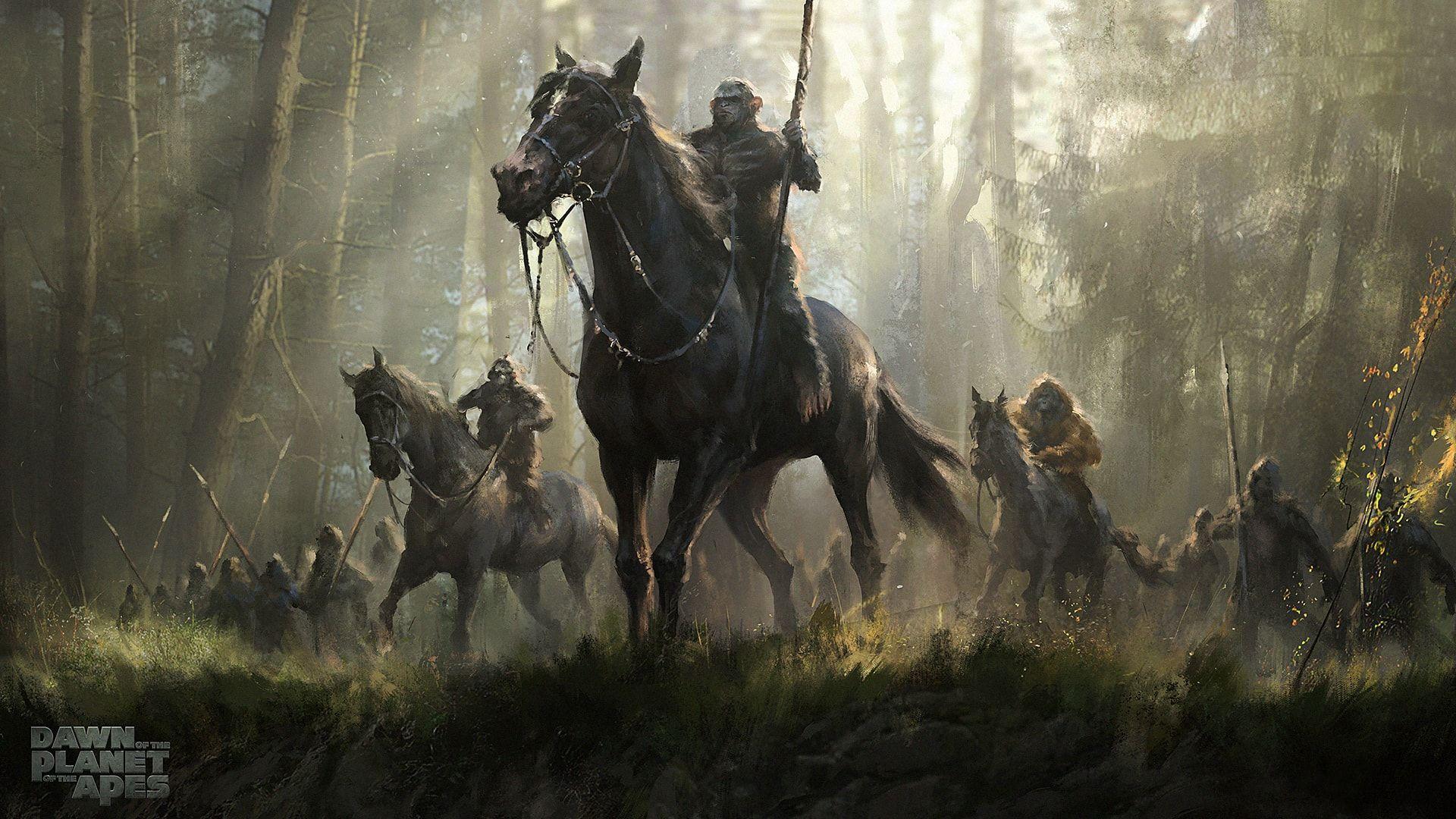 1920x1080 The Apes Wallpaper
