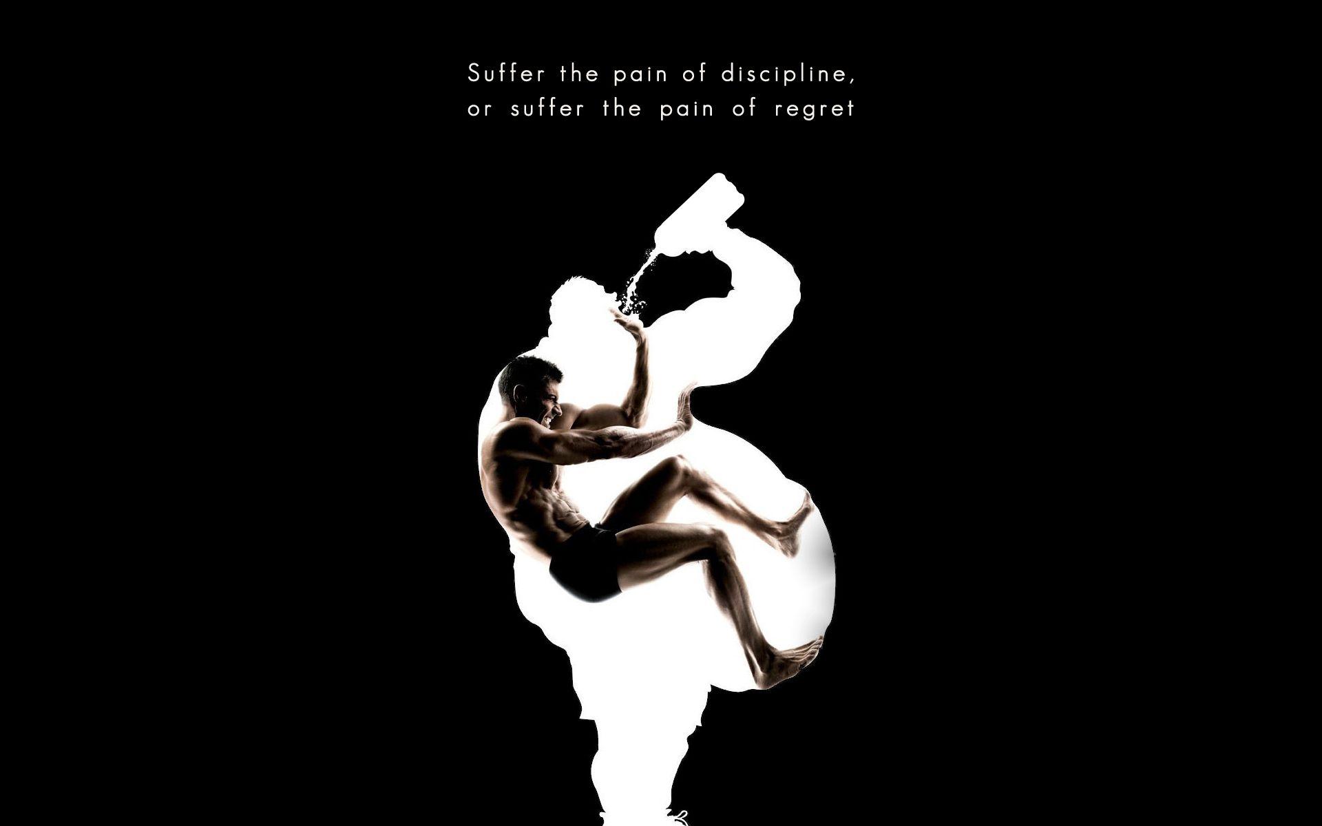 1920x1200 Current Wallpaper the pain of discipline, or suffer the pain of regret