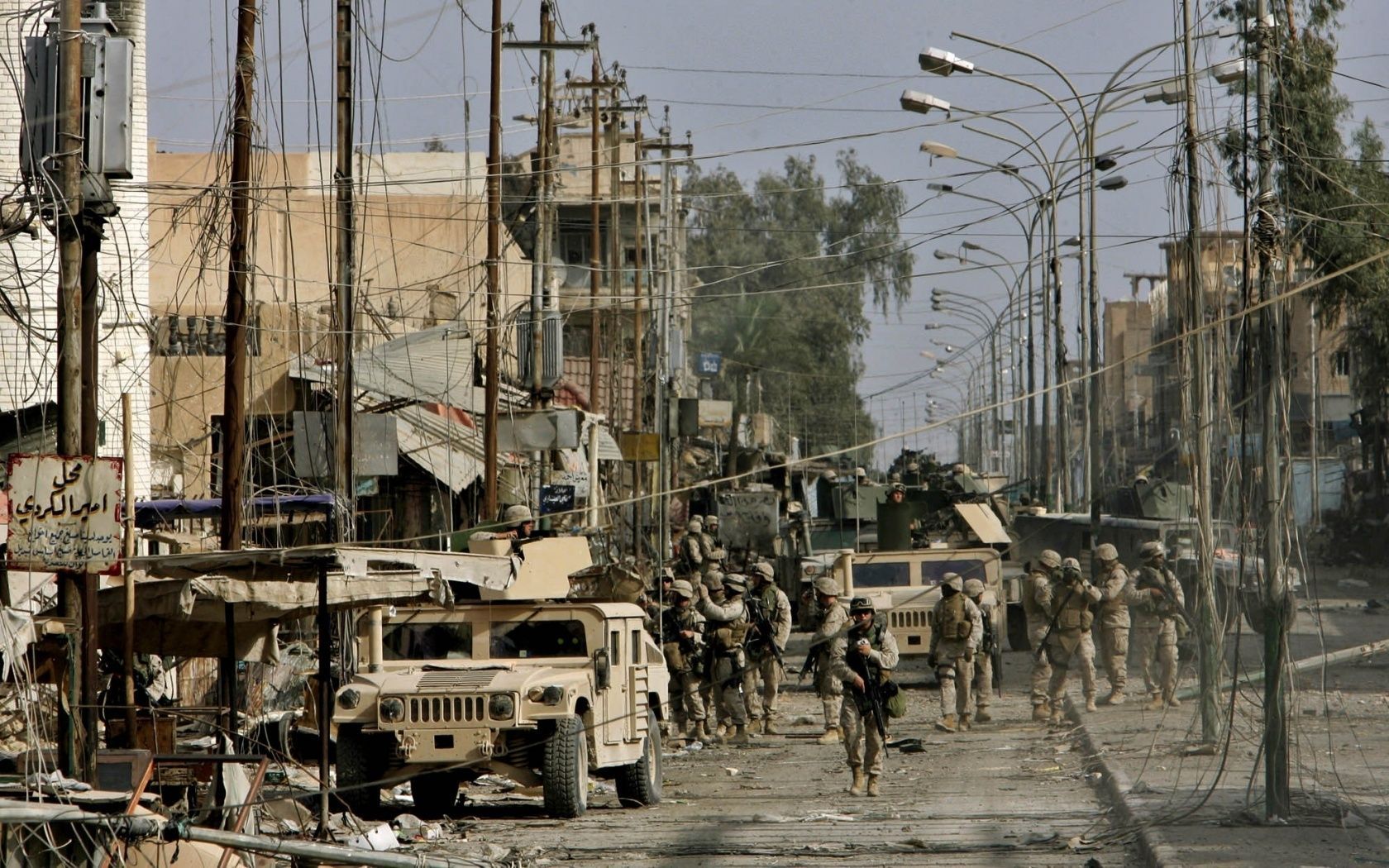 1680x1050 Iraq War Military Operations