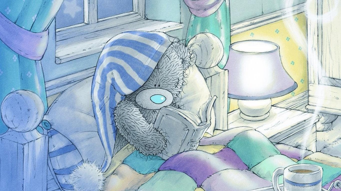 1366x768 Tatty Teddy Desktop Background