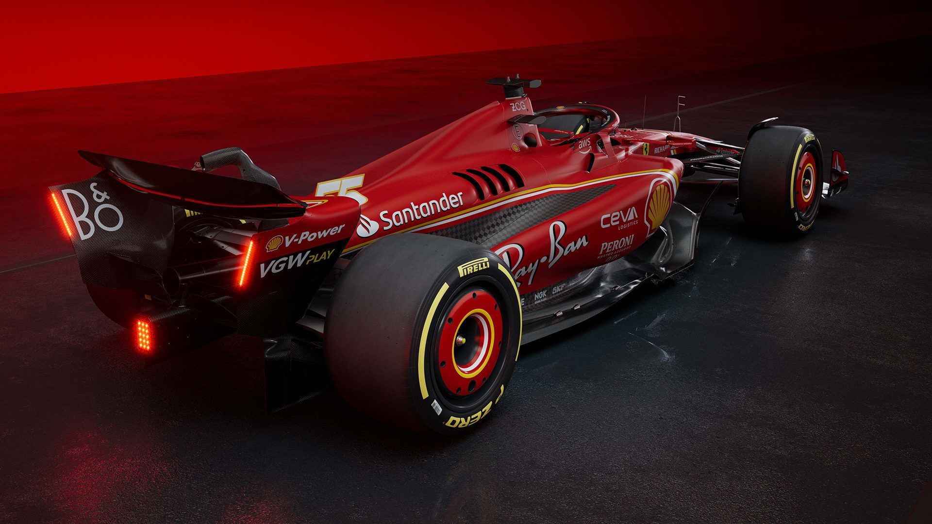 1920x1080 Ferrari SF 24 Launch Gallery: Check Out Every Angle Of Ferrari's New F1 Car, The SF 24. Formula 1®